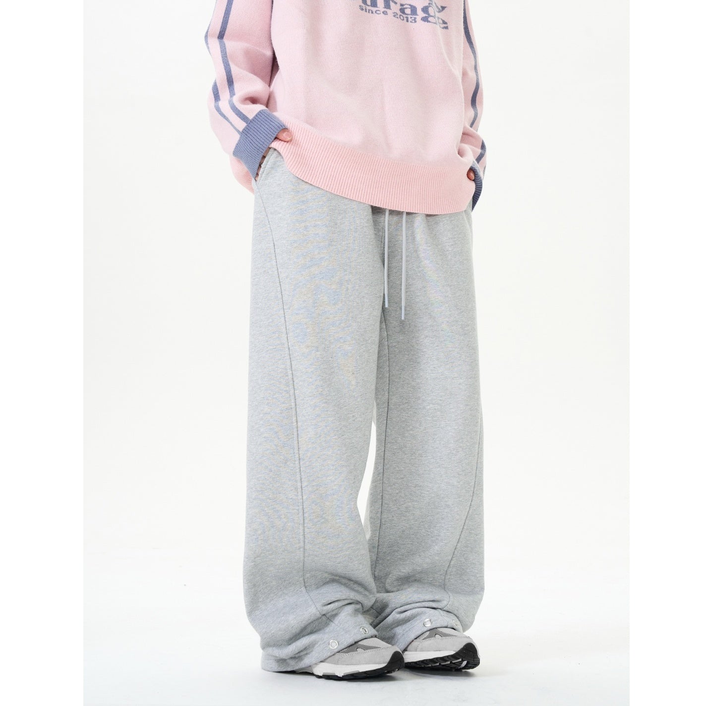 Irregular Division Loose Sweat Pants NA7006