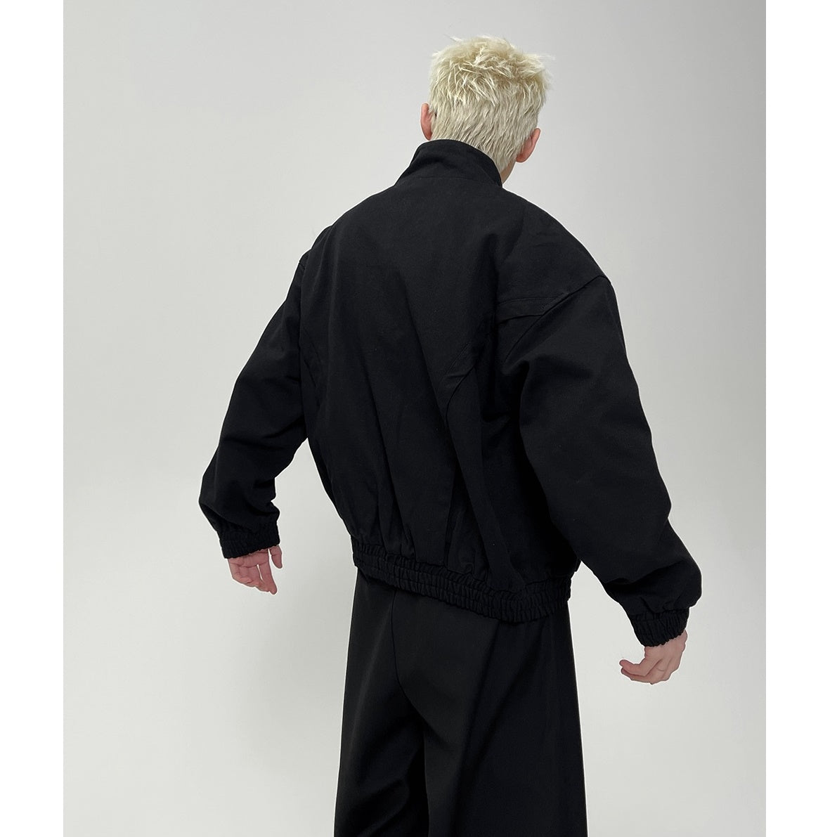 Flyer Deconstructs Design Stand Collar Jacket EAT060