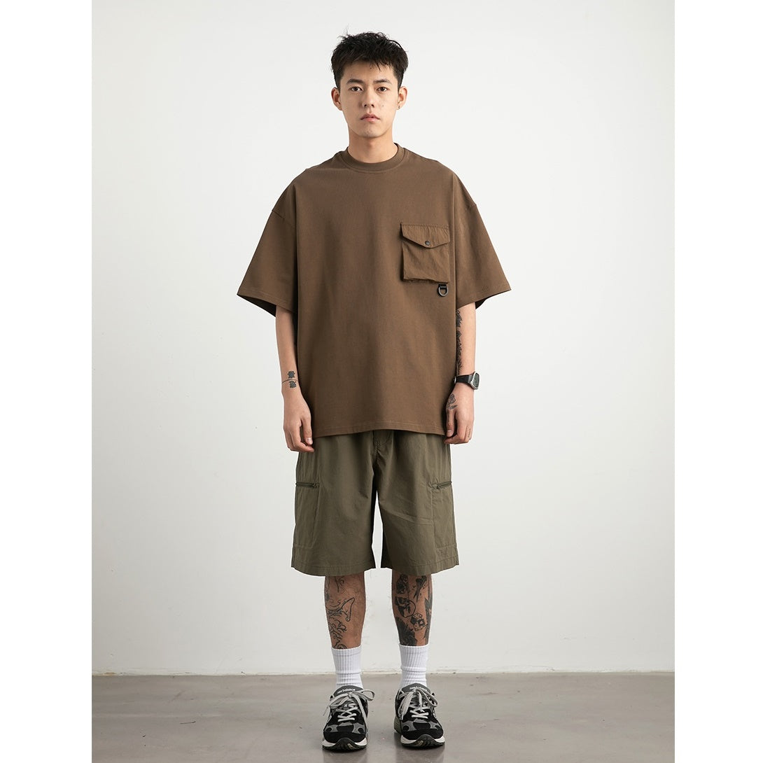 Flap Pocket Heavy Weight T-shirt NA002