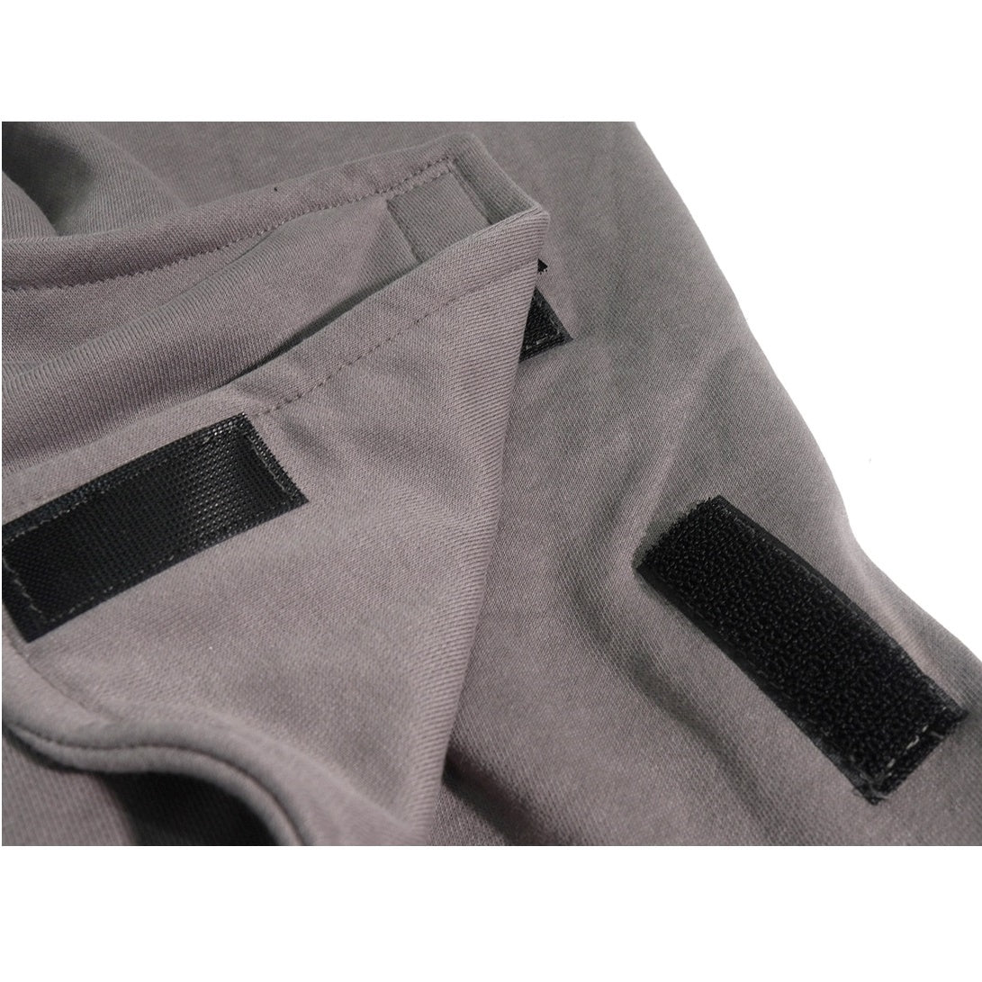 Cape Design Loose Hooded Zip Jacket UU7020