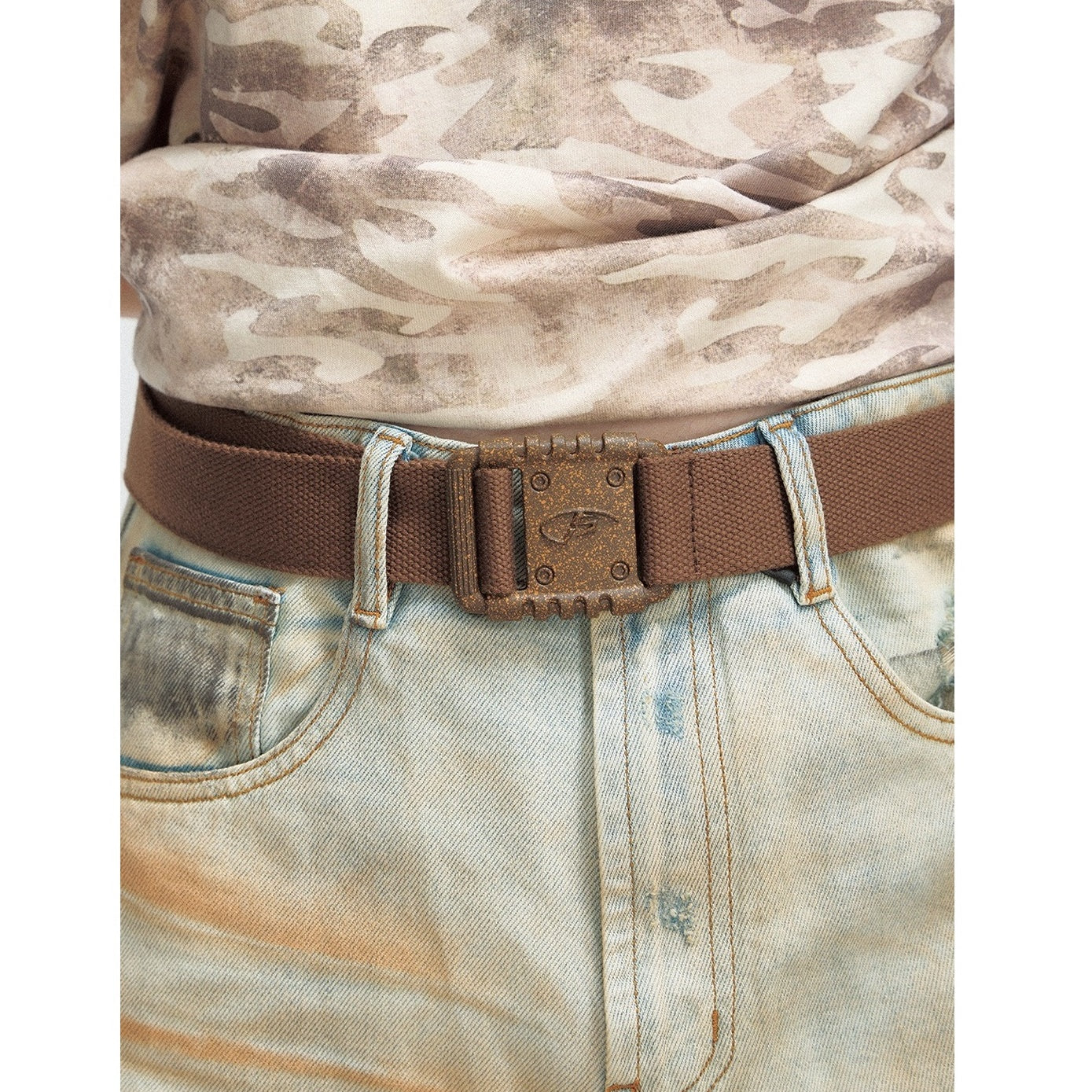 Woven Canvas Tactical Belt MB7070