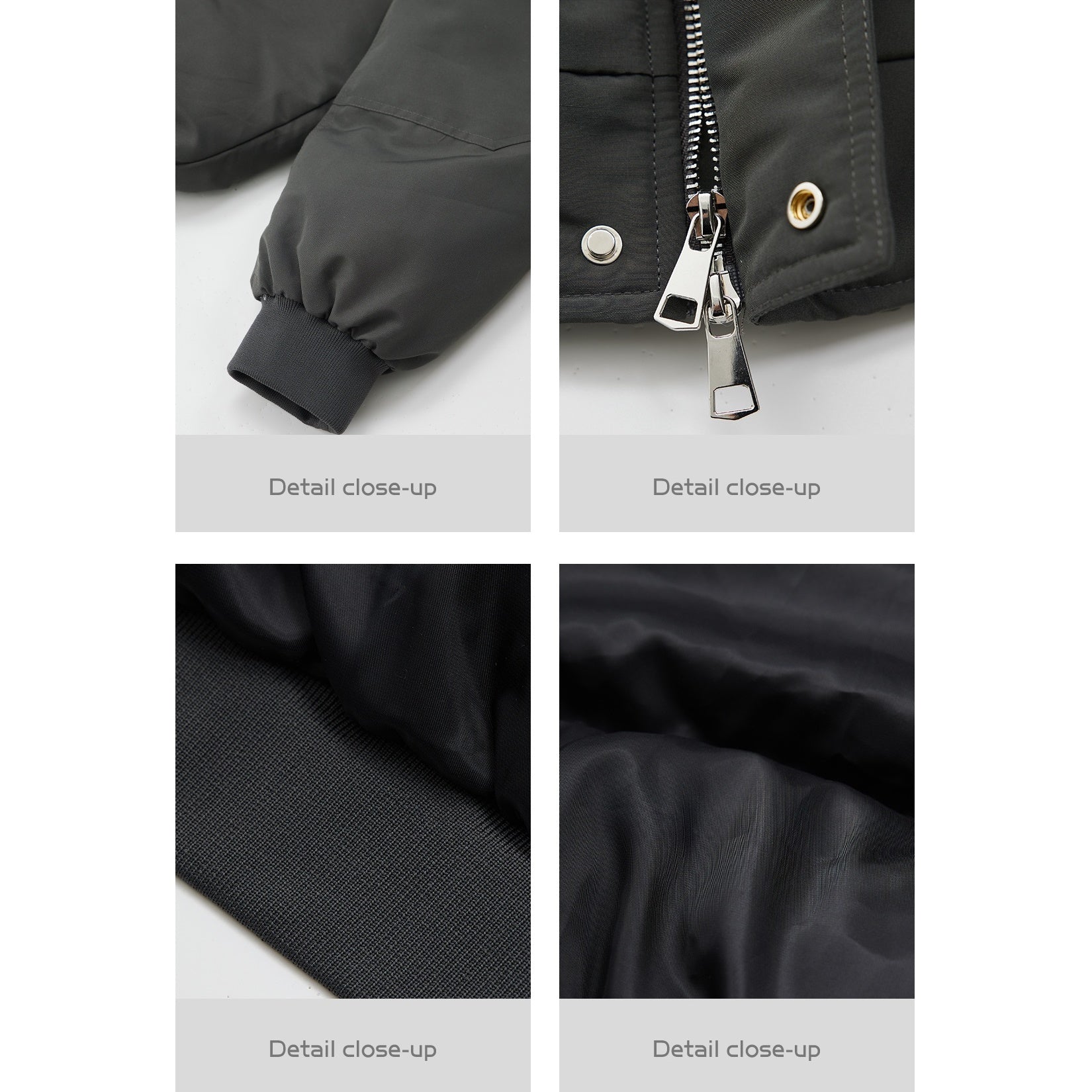 Fur Collar Hooded Thickened Padded Jacket MB7252