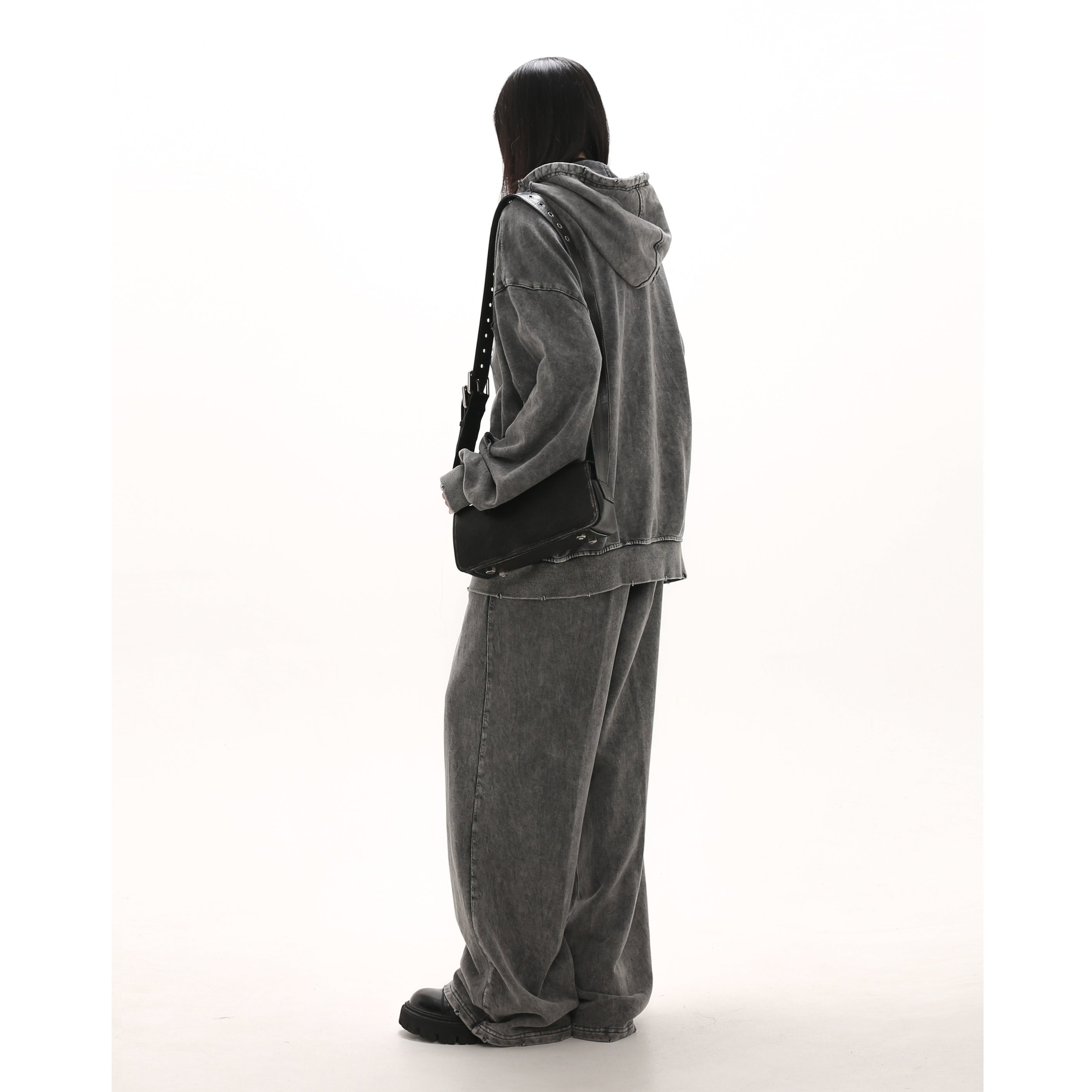 【上下別売り】Ripped Distressed Loose Fit Sweatpants MB7330