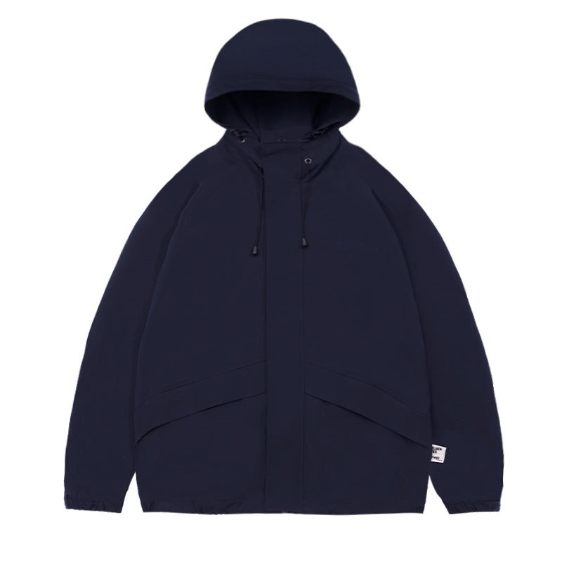 Windproof Simple Hooded Jacket BI2027