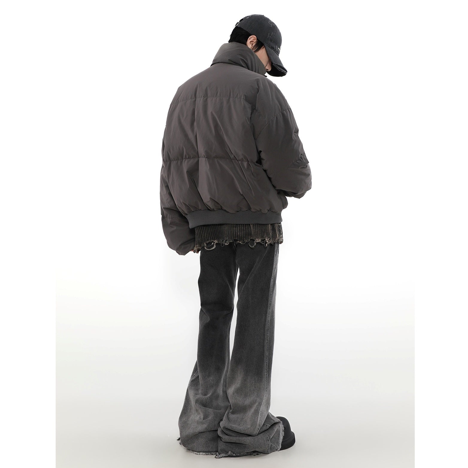 High Neck Short Down Jacket MB7265