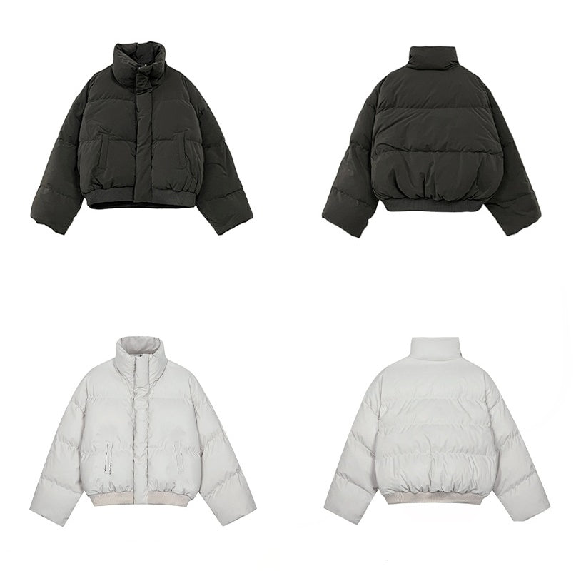 High Neck Short Down Jacket MB7265