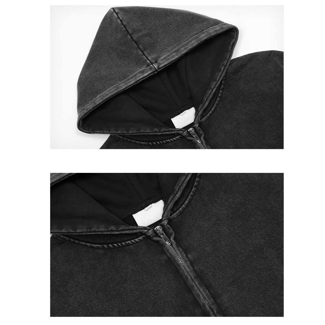Wash Hooded Sweat Jacket MB7328