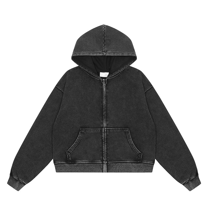 Wash Hooded Sweat Jacket MB7328