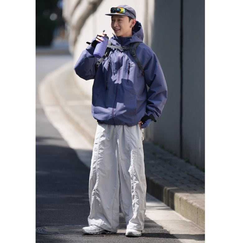 Lightweight Loose Straight Paratrooper Pants BI2024