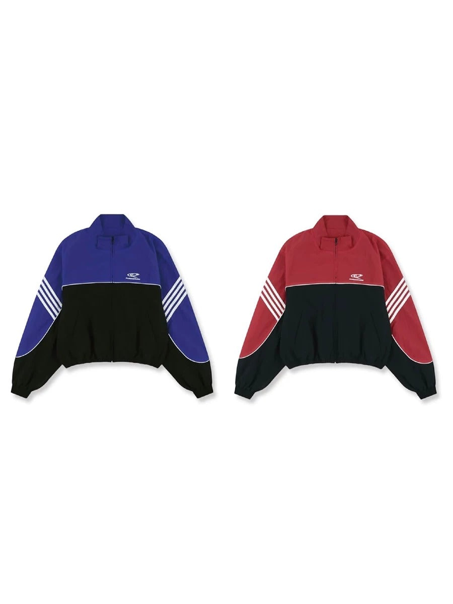 Bicolor Line Design Track Jacket MB7458
