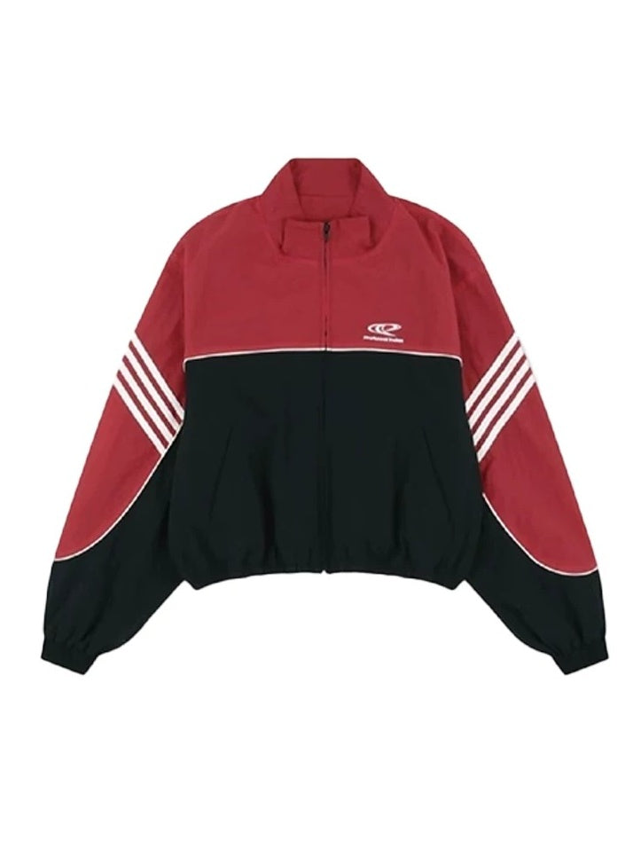 Bicolor Line Design Track Jacket MB7458