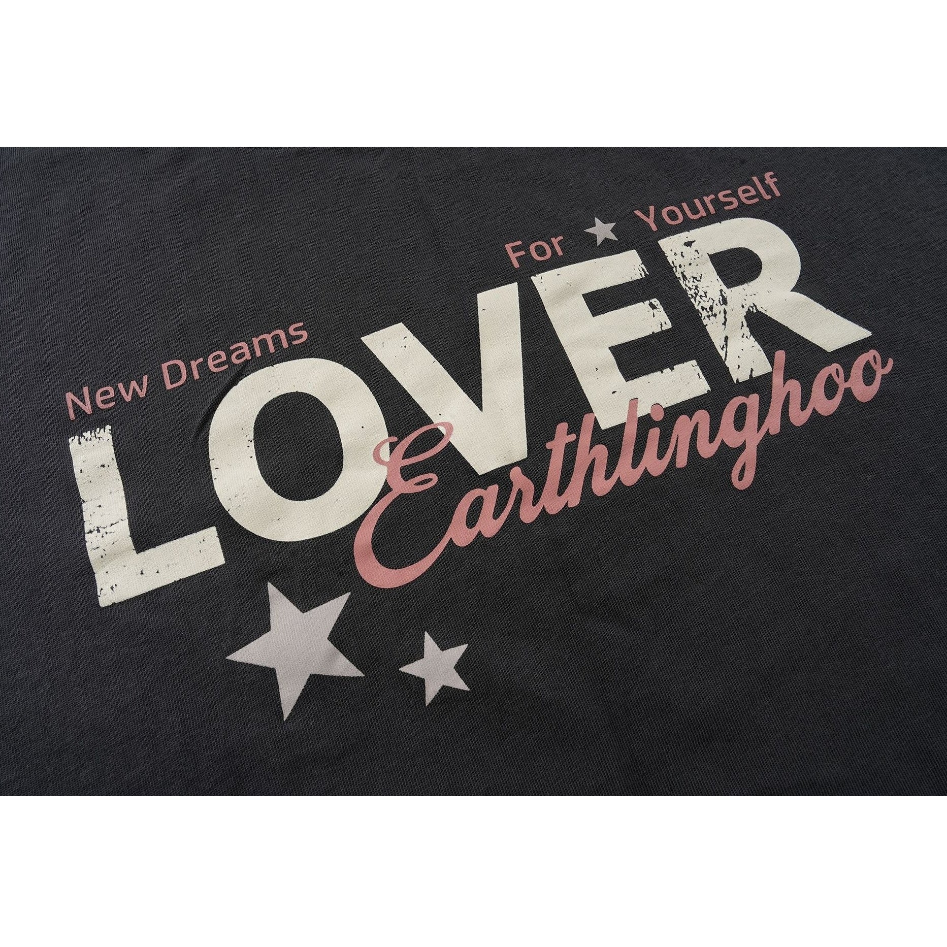 LOVER Vintage Style Graphic T-Shirt MB7388
