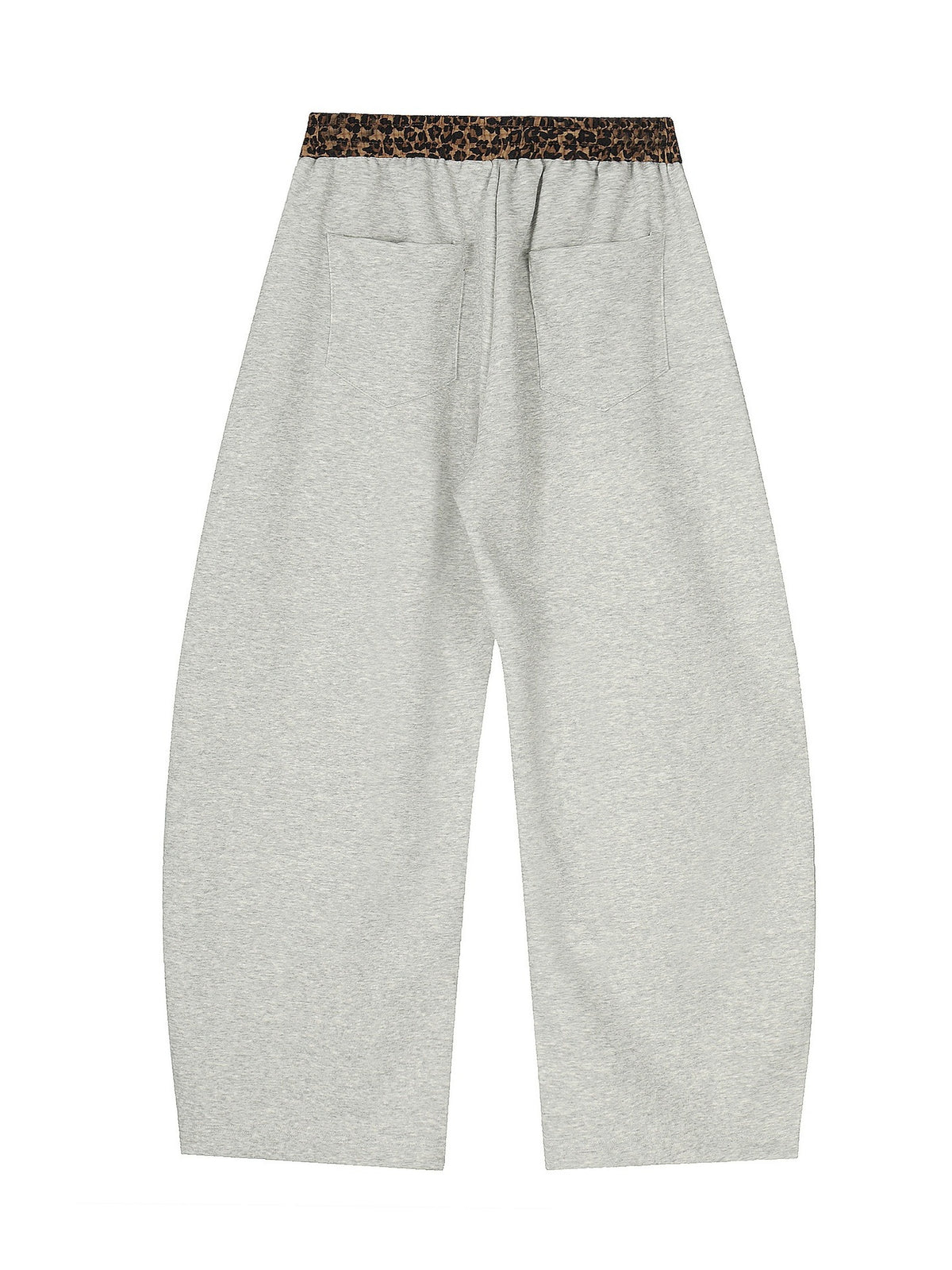 Leopard Cross Patch Curved Sweat Pants MB7452