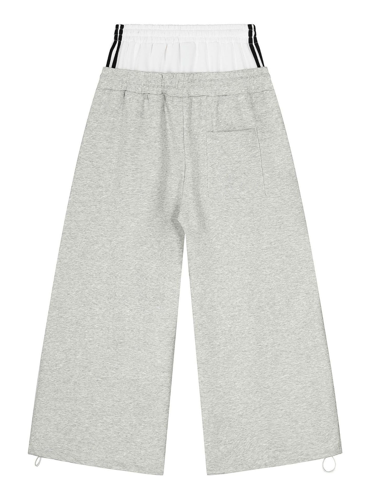 Layered-Waist Logo Buggy Sweat Pants MB7455