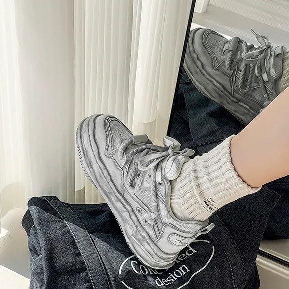 Smudge Design Heightened Platform Sneaker MB7430