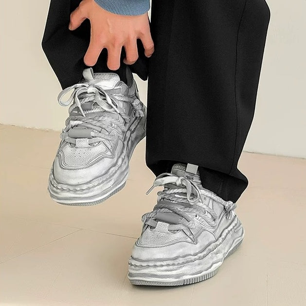 Smudge Design Heightened Platform Sneaker MB7430