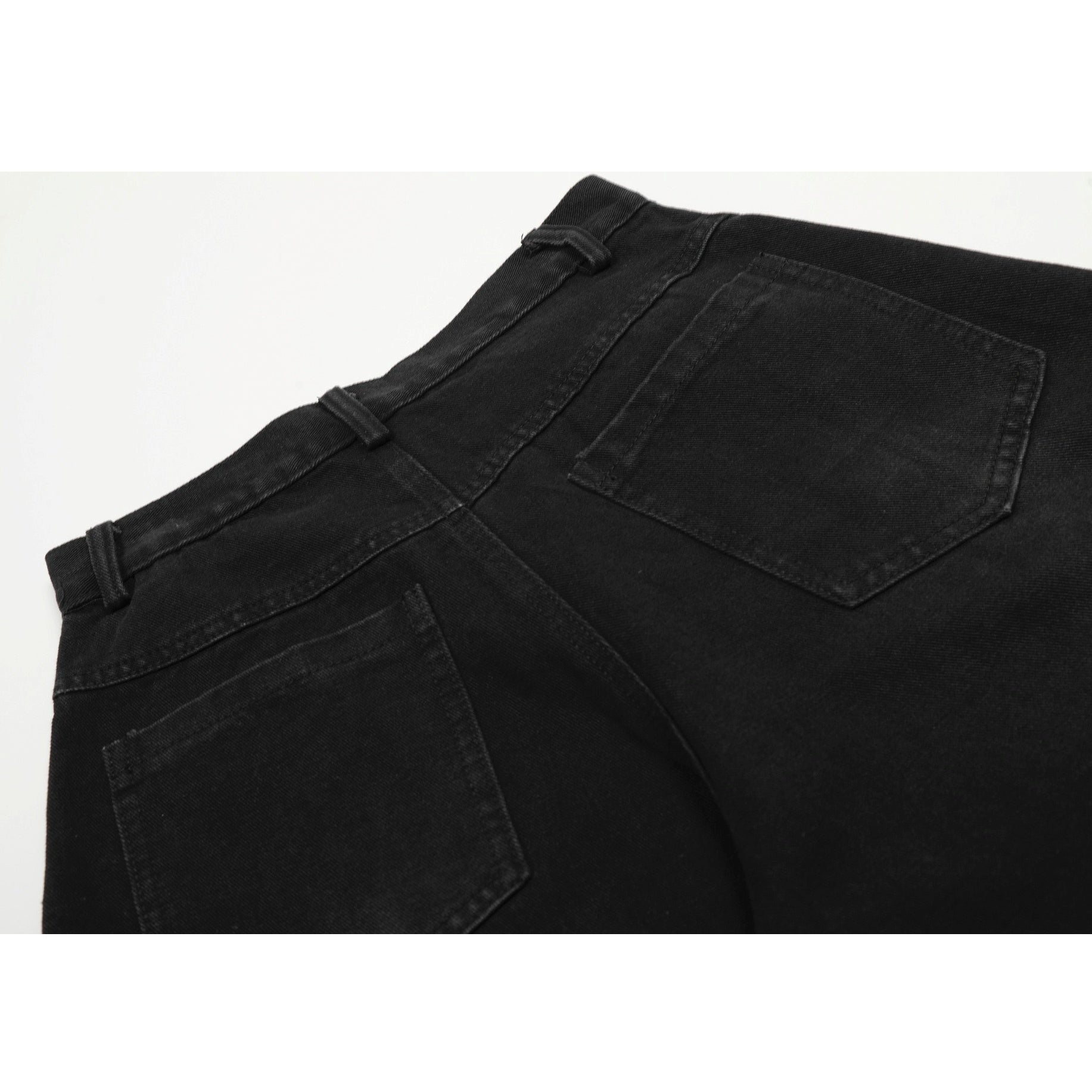 Deconstructed Three-Stripe Curved Jeans MB7419