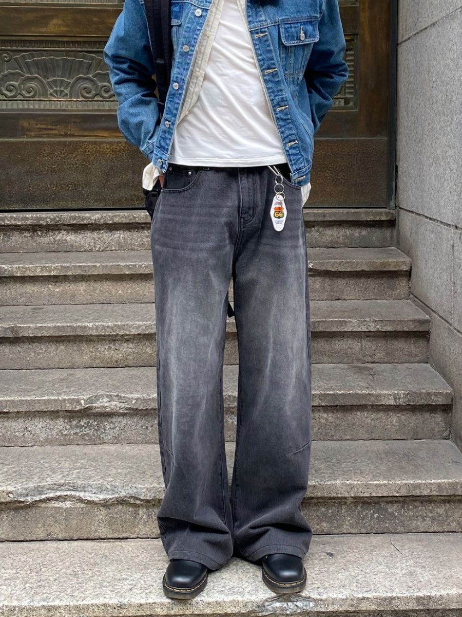Vintage Straight Wide Leg Jeans CM2002