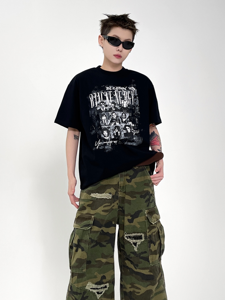 Character Print T-shirt EAT098