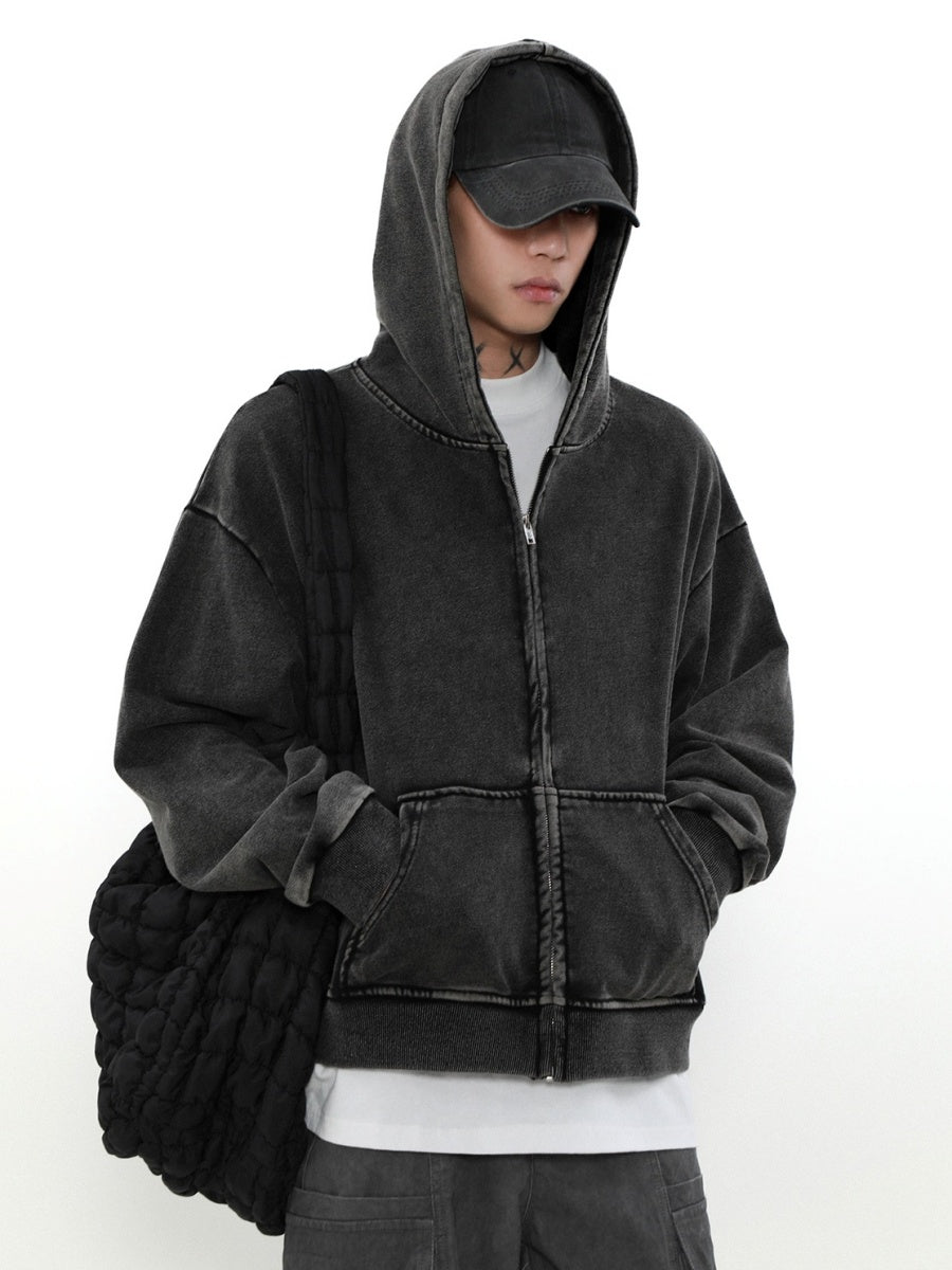 Wash Hooded Sweat Jacket MB7328