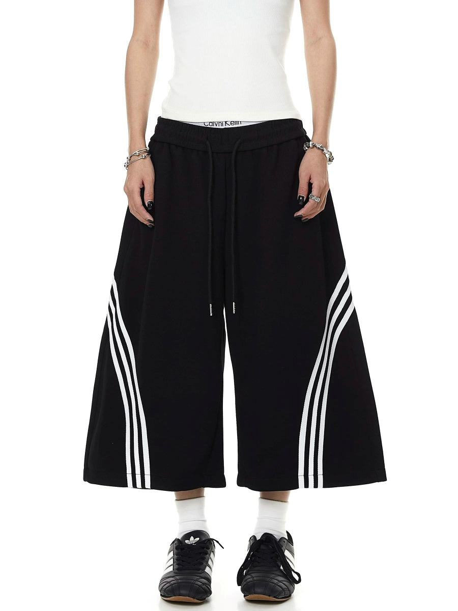 Three-Stripe Cropped Sweat Pants MB7408