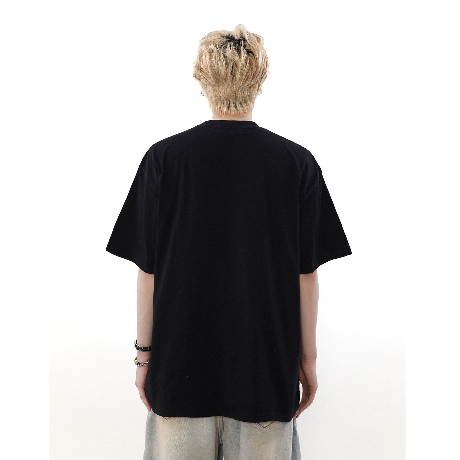 Retro Letter Print Casual T-shirt MR022