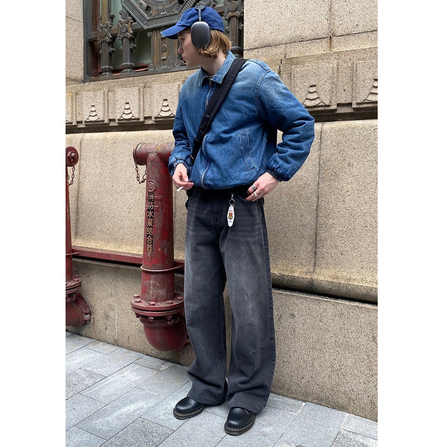 Vintage Straight Wide Leg Jeans CM2002