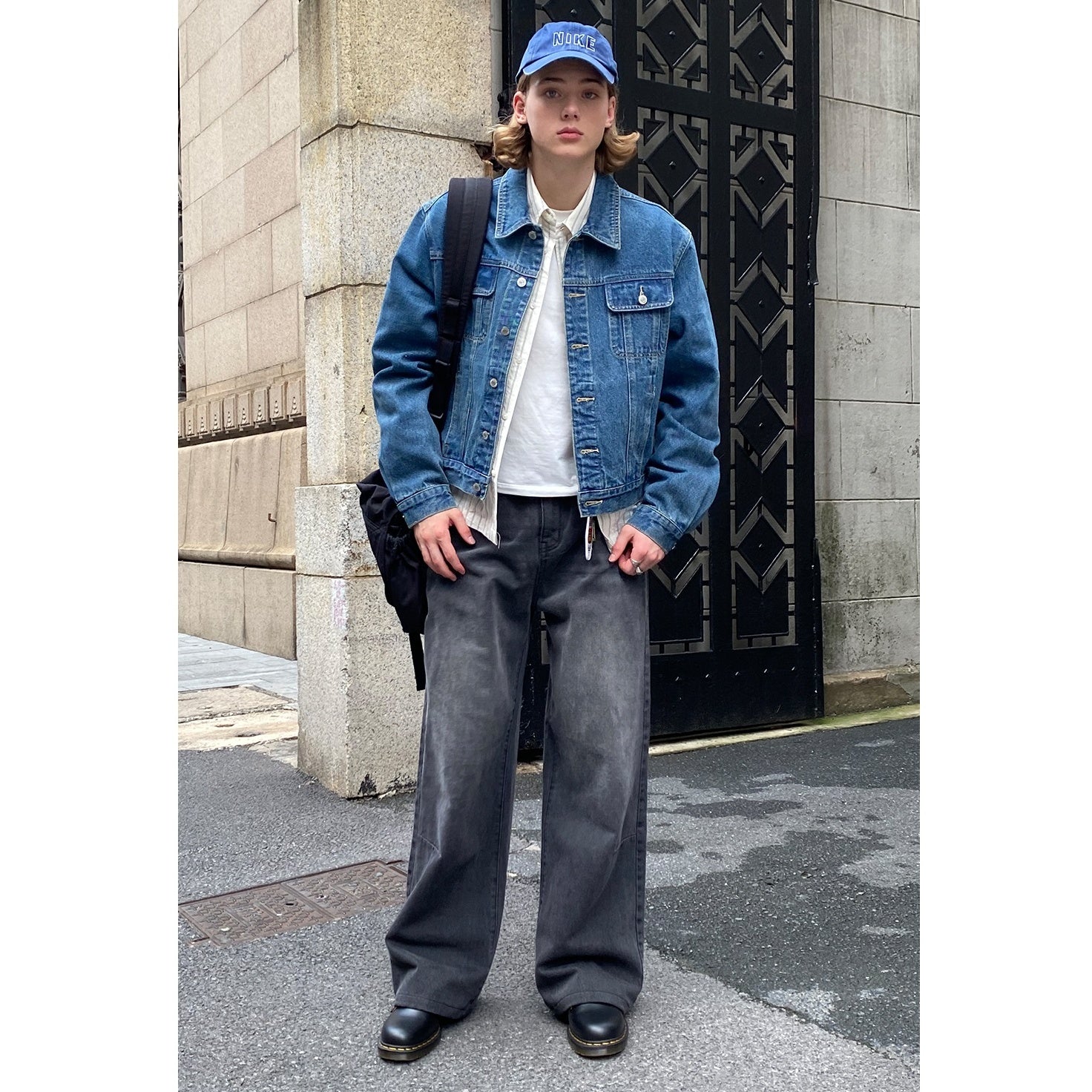 Vintage Straight Wide Leg Jeans CM2002