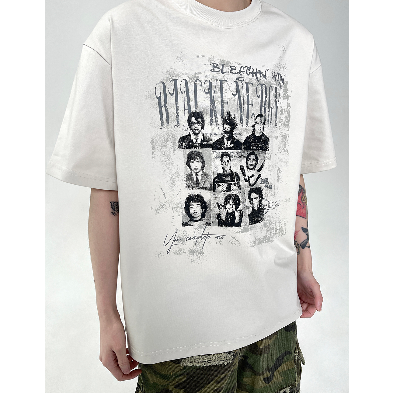 Character Print T-shirt EAT098