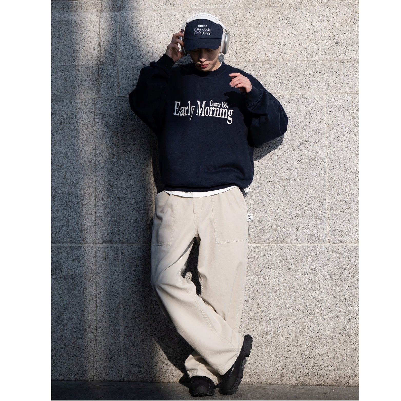 Wide Straight Baker Pants BI2028