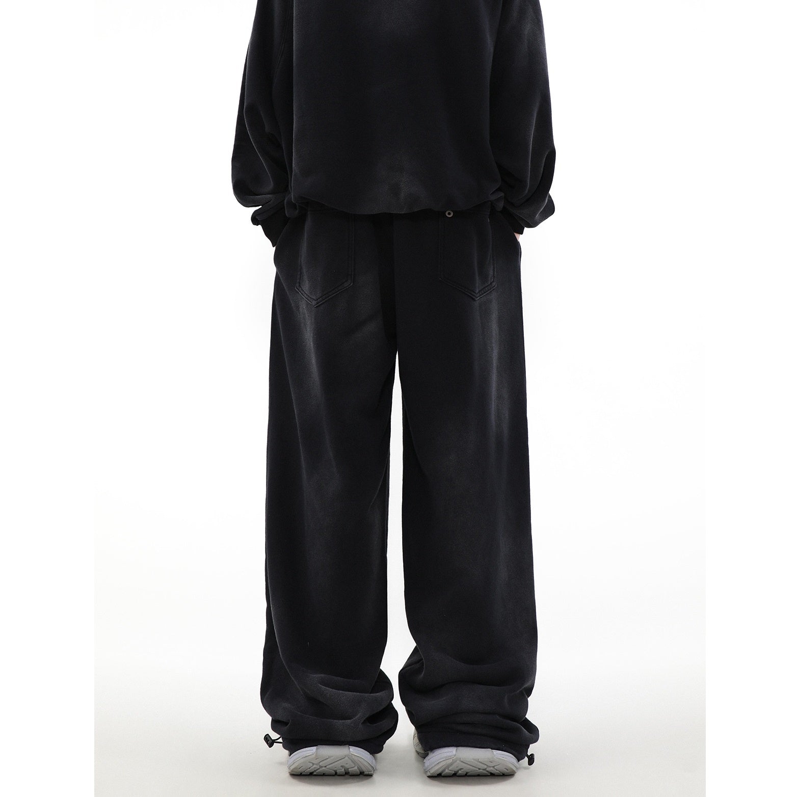【上下別売り】Street Rubbing Dirty Graffiti Sweat Pants MR026