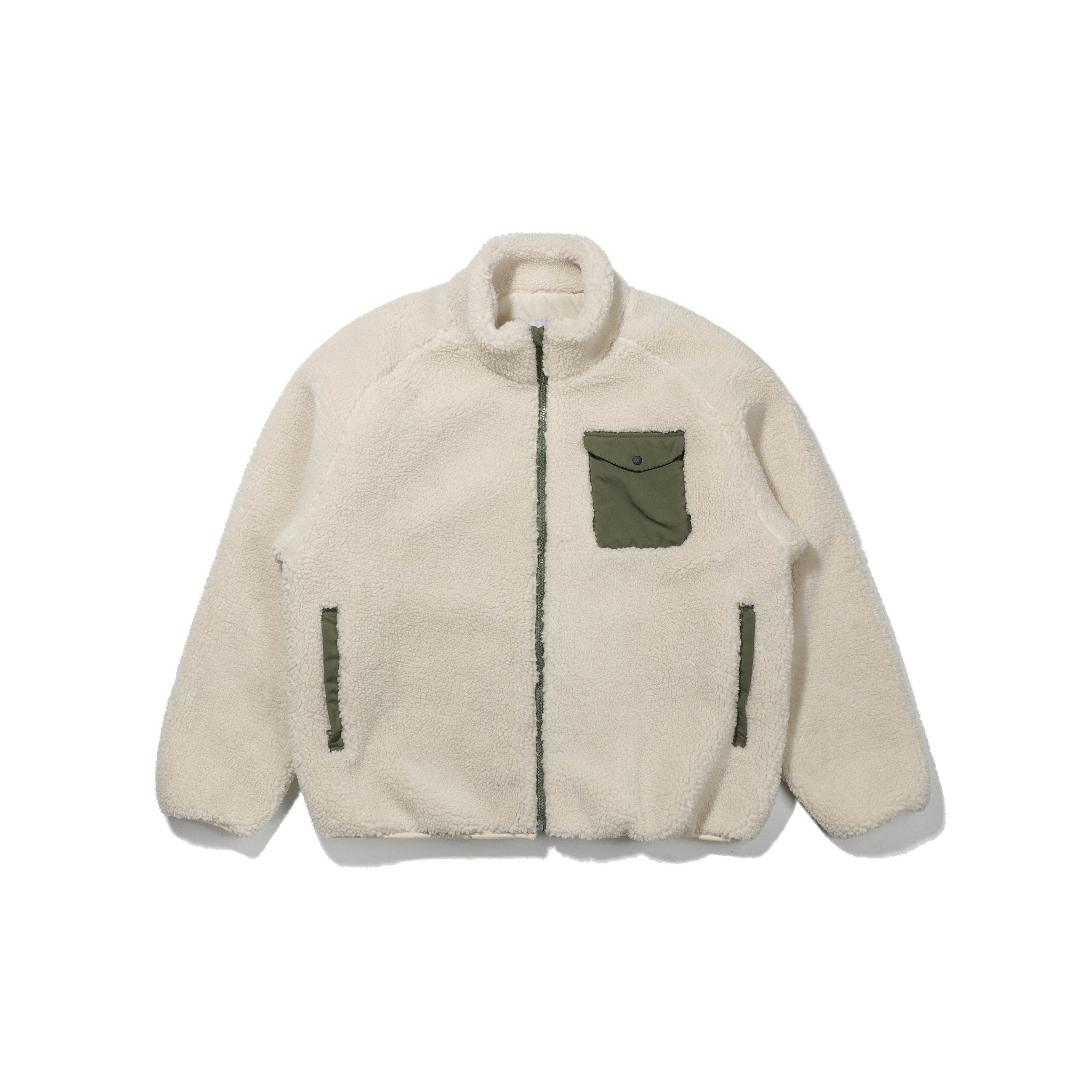 Stand Collar Boa Jacket MB7267