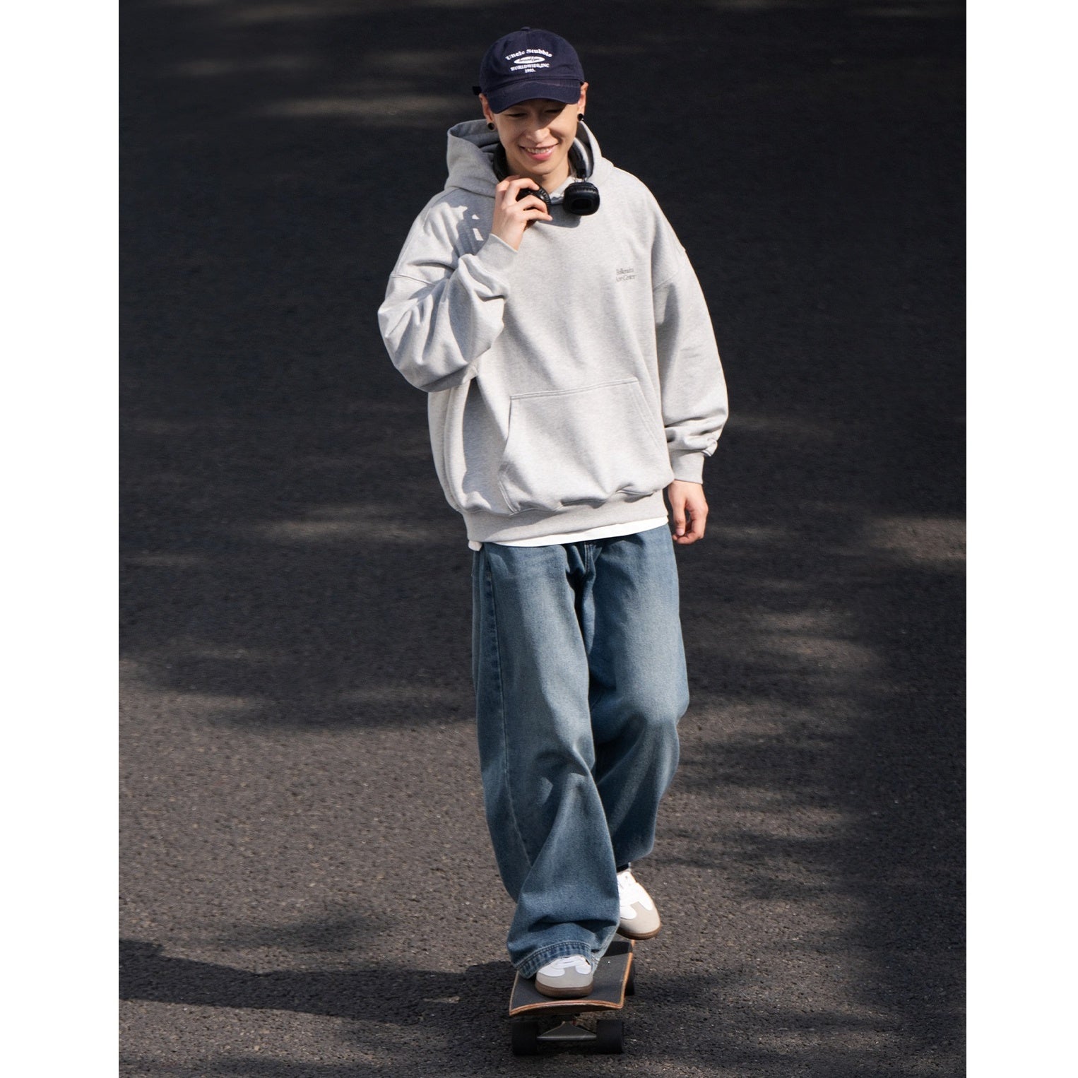 Simple Hooded Pullover Sweat BI2015