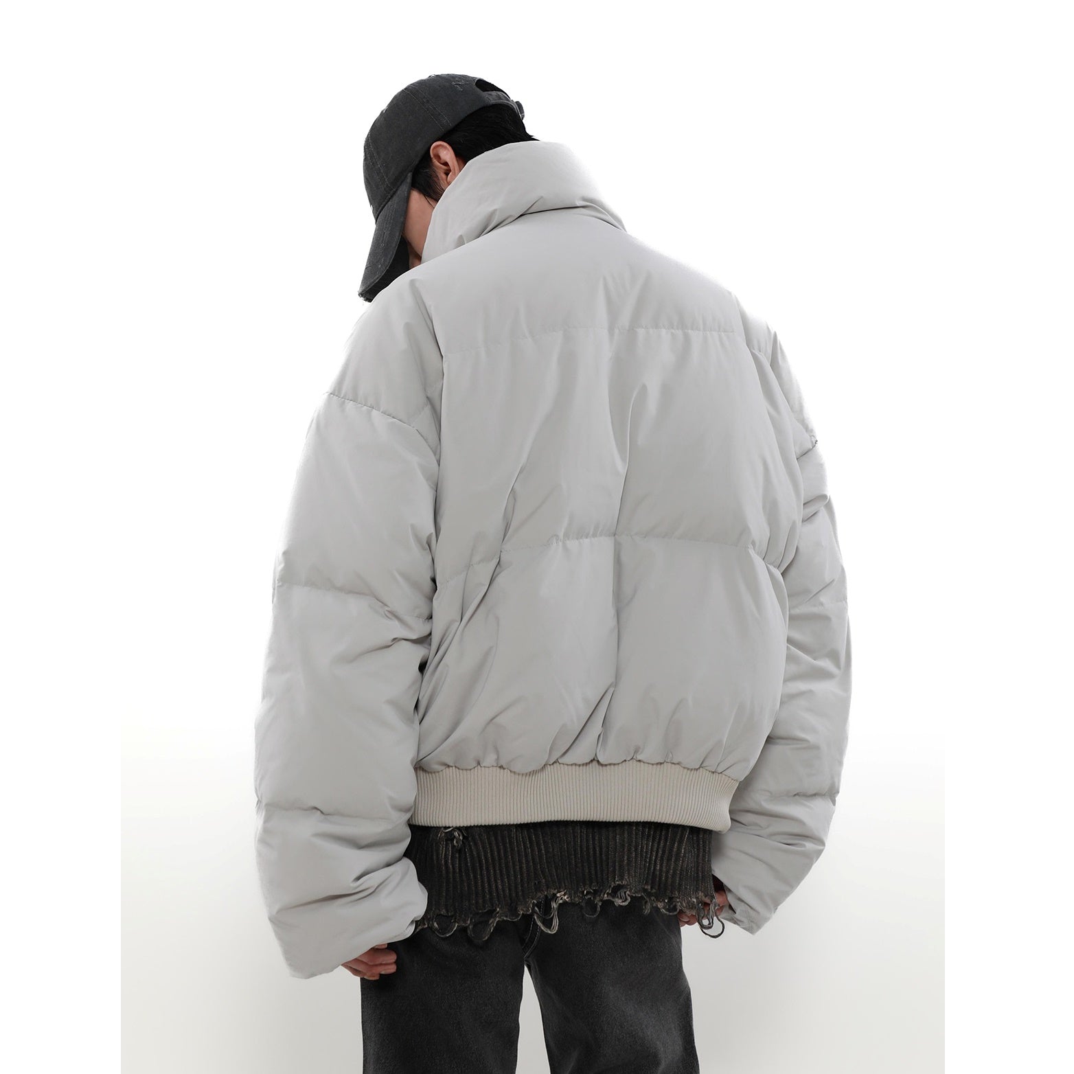 High Neck Short Down Jacket MB7265