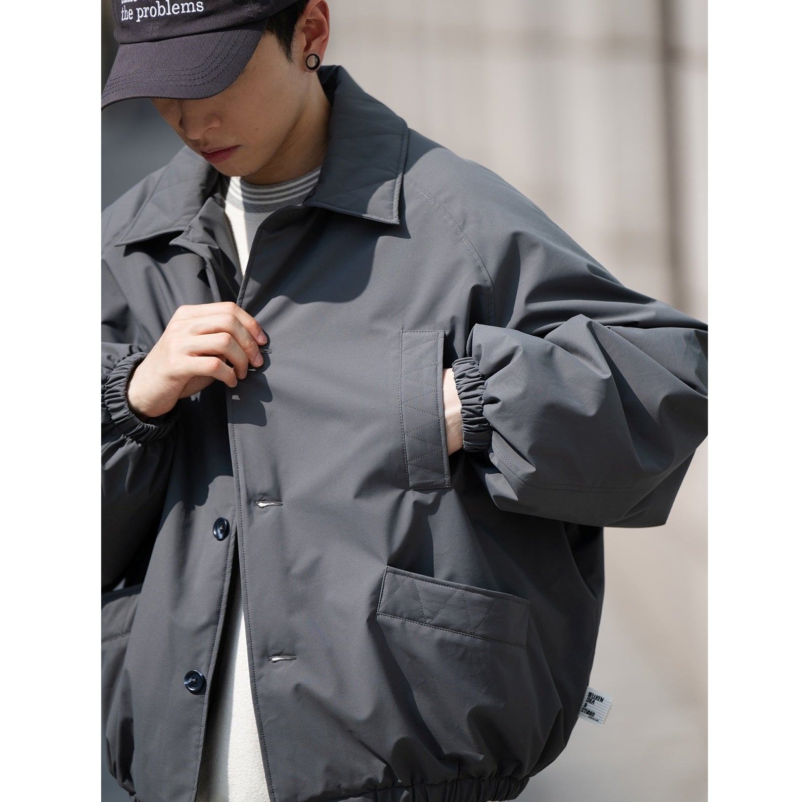 Raglan Sleeve Basic Jacket BI2021