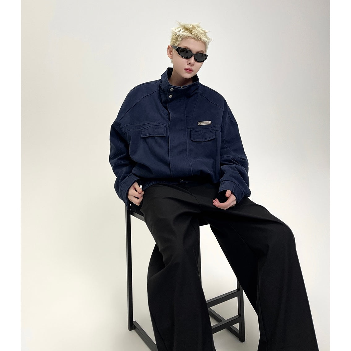 Heavy-duty Vintage Cropped Jacket EAT063