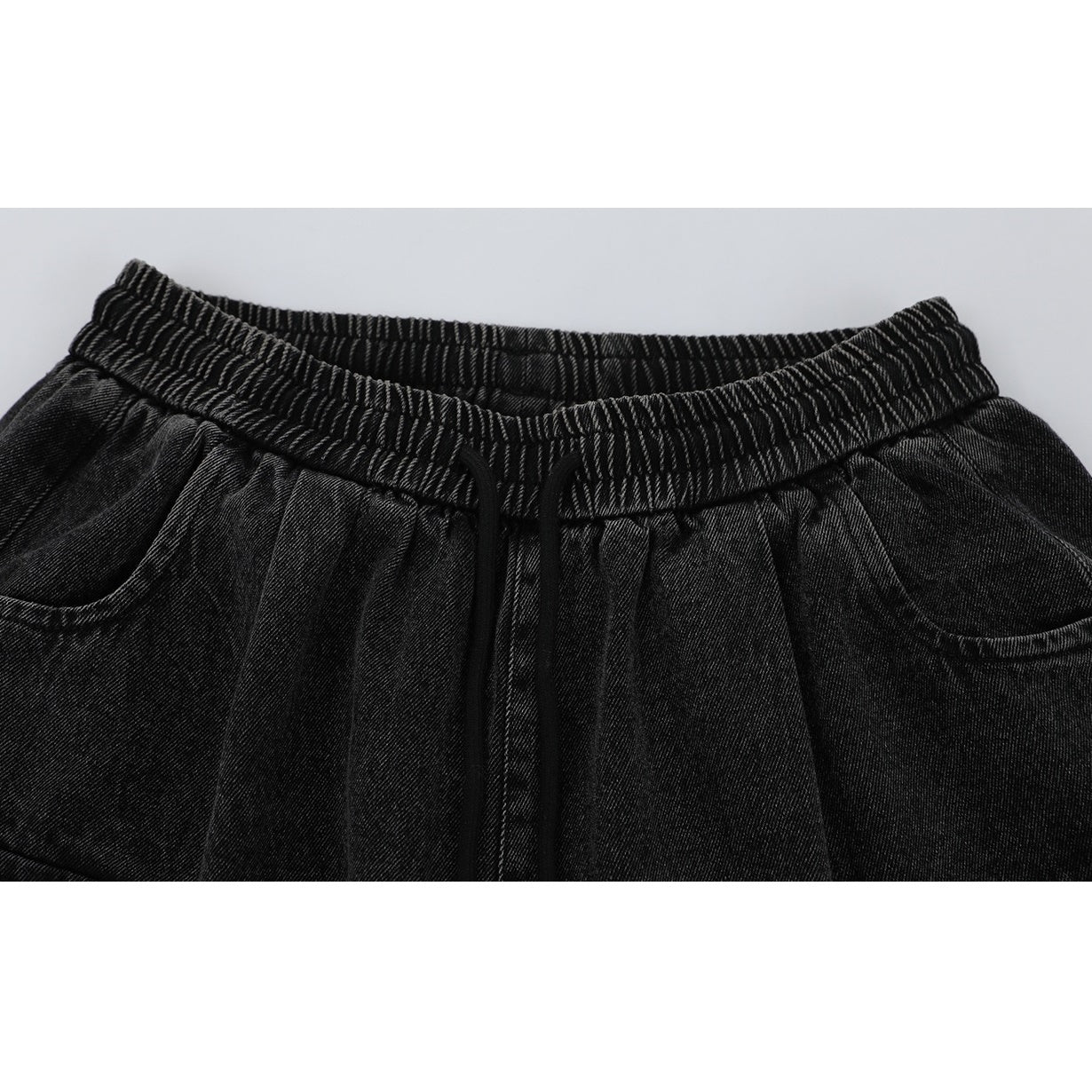 Zip Multi-pocket Loose Relax Cargo Jeans IN7028