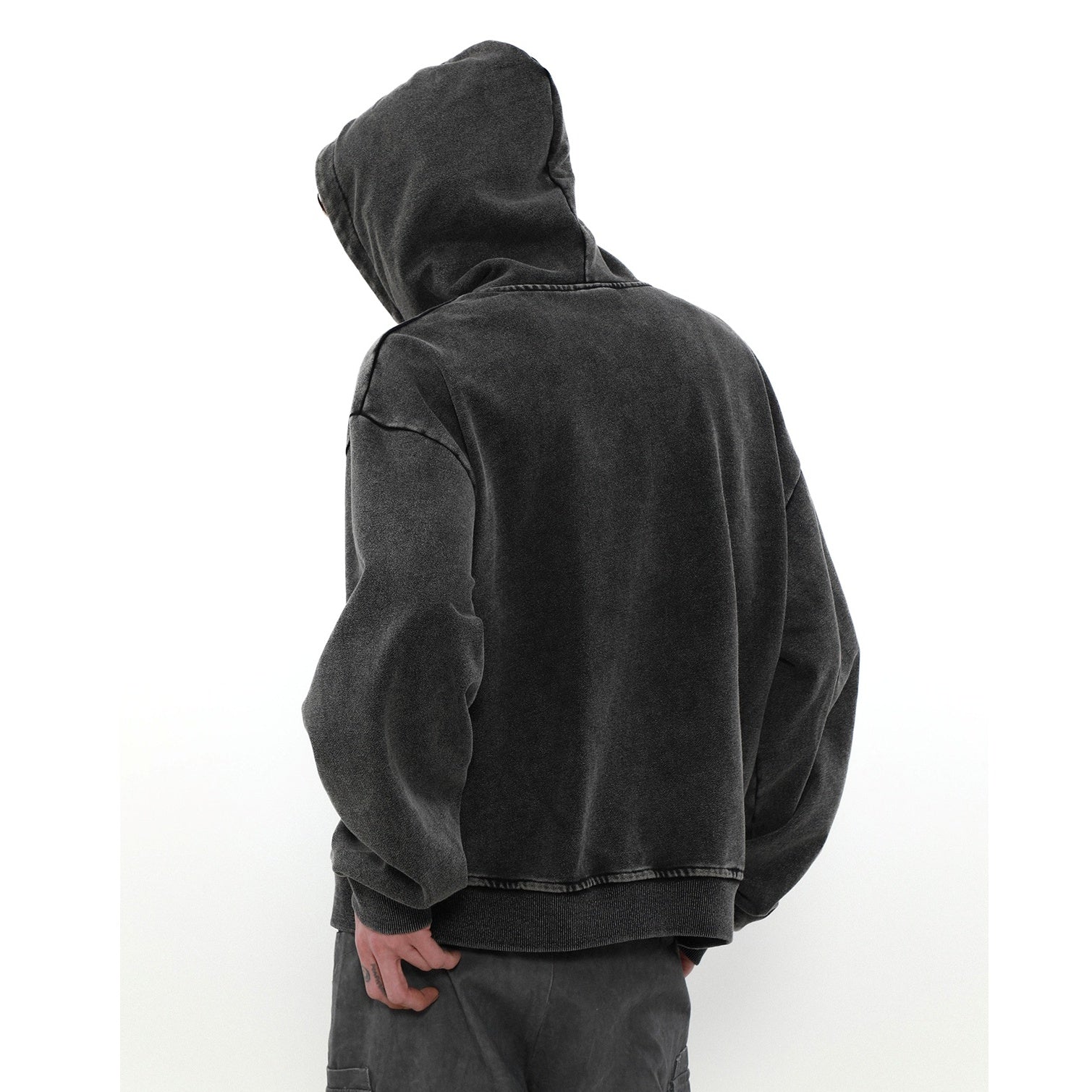 Wash Hooded Sweat Jacket MB7328