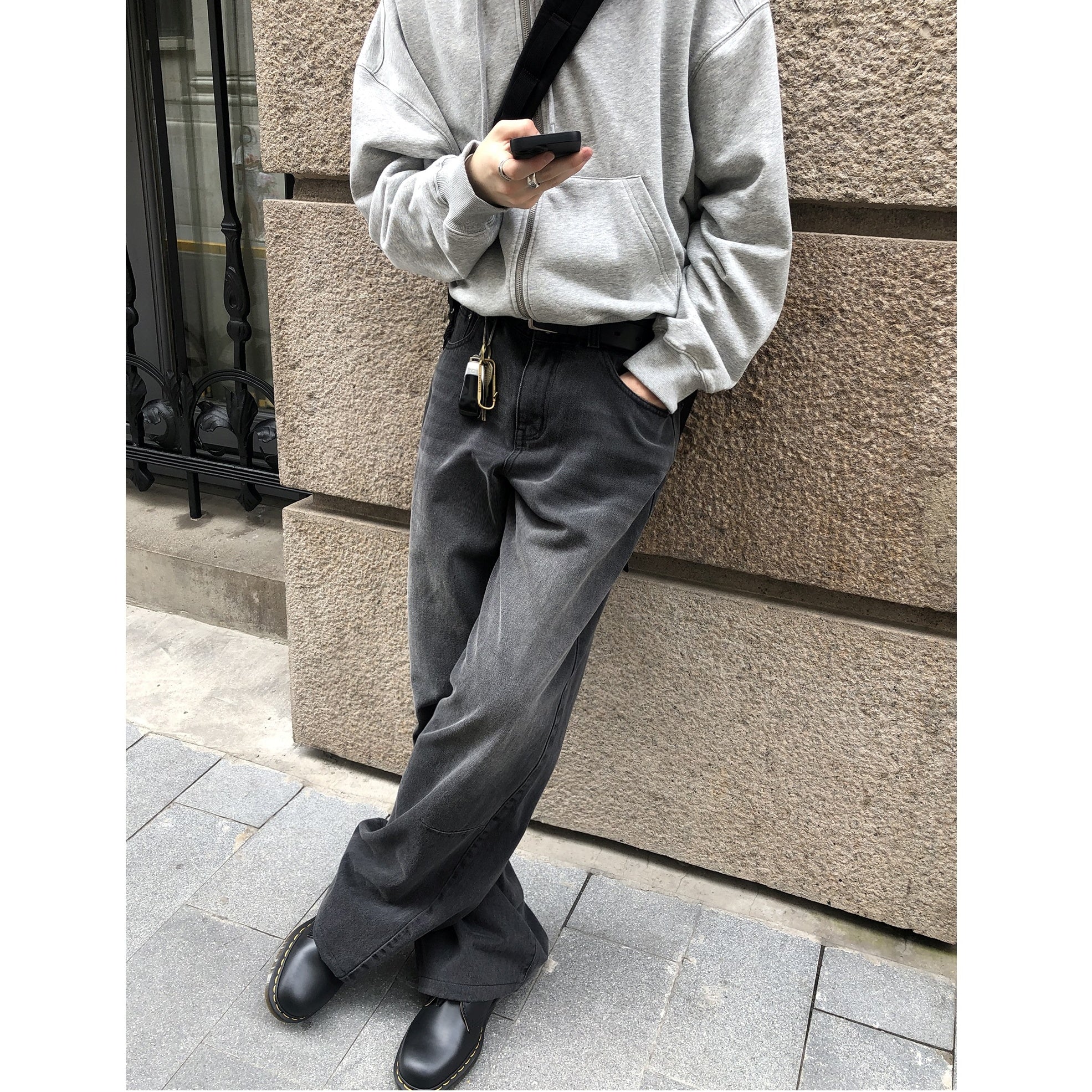 Vintage Straight Wide Leg Jeans CM2002