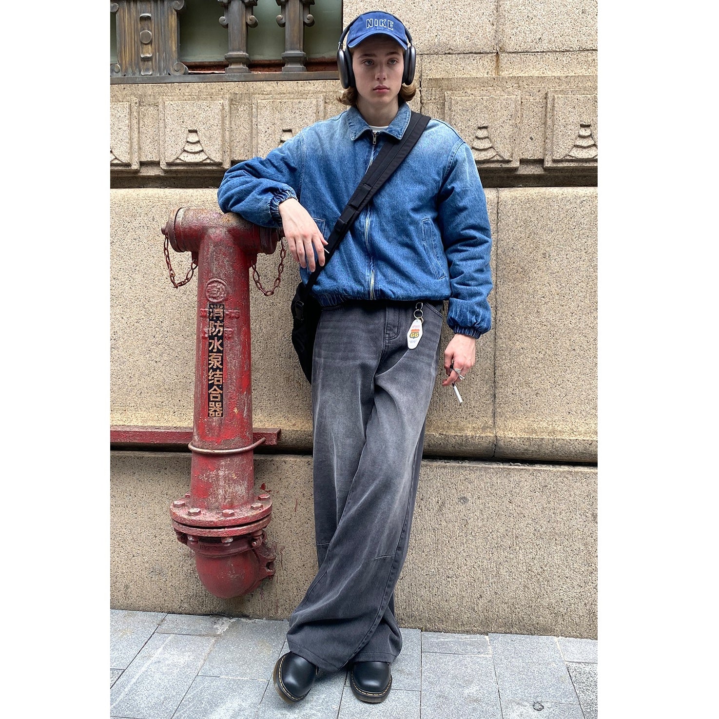 Vintage Straight Wide Leg Jeans CM2002