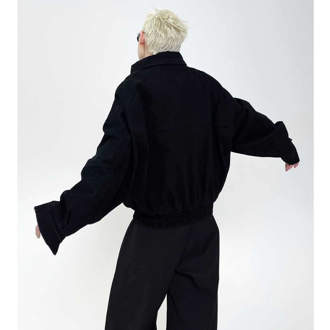 Heavy-duty Vintage Cropped Jacket EAT063