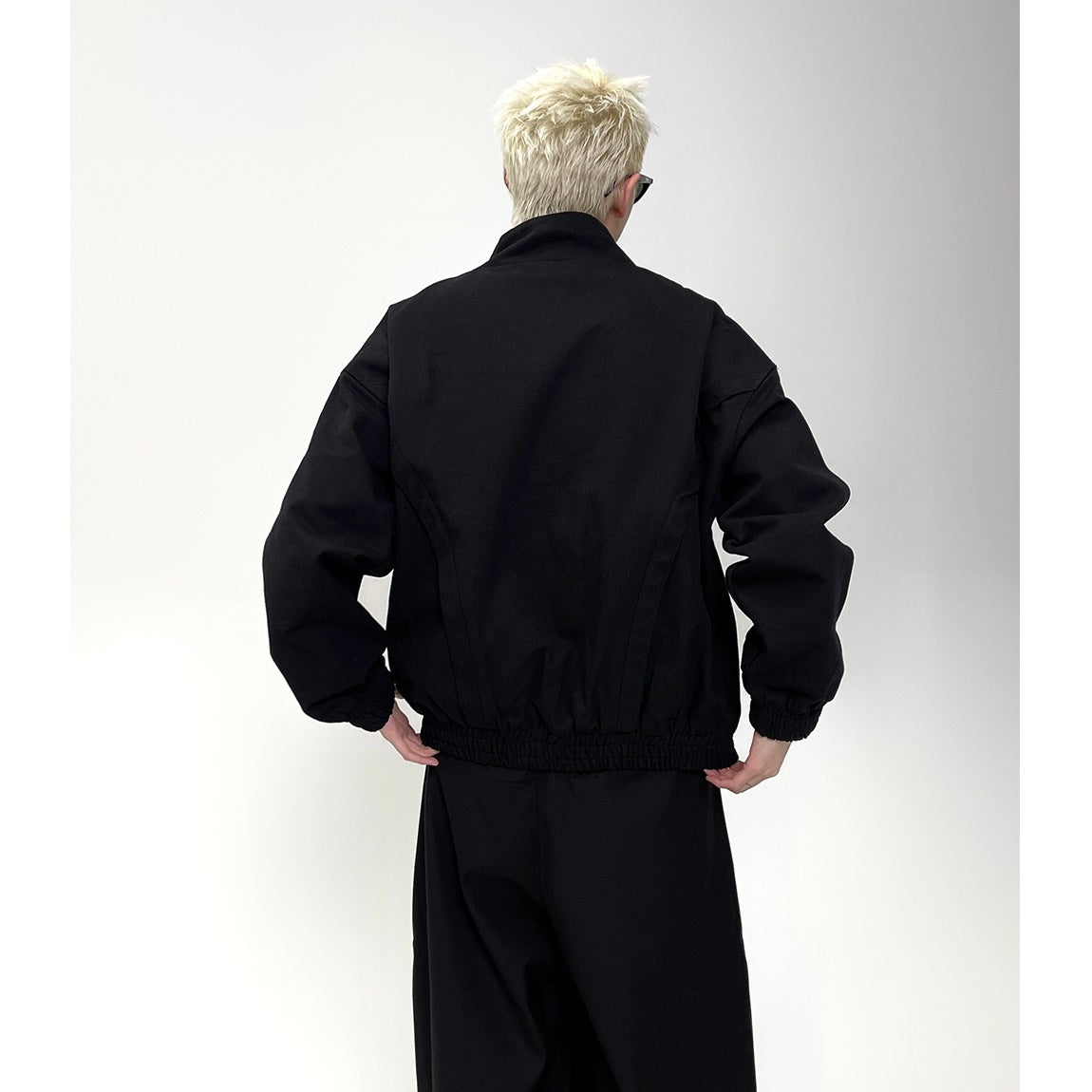 Flyer Deconstructs Design Stand Collar Jacket EAT060