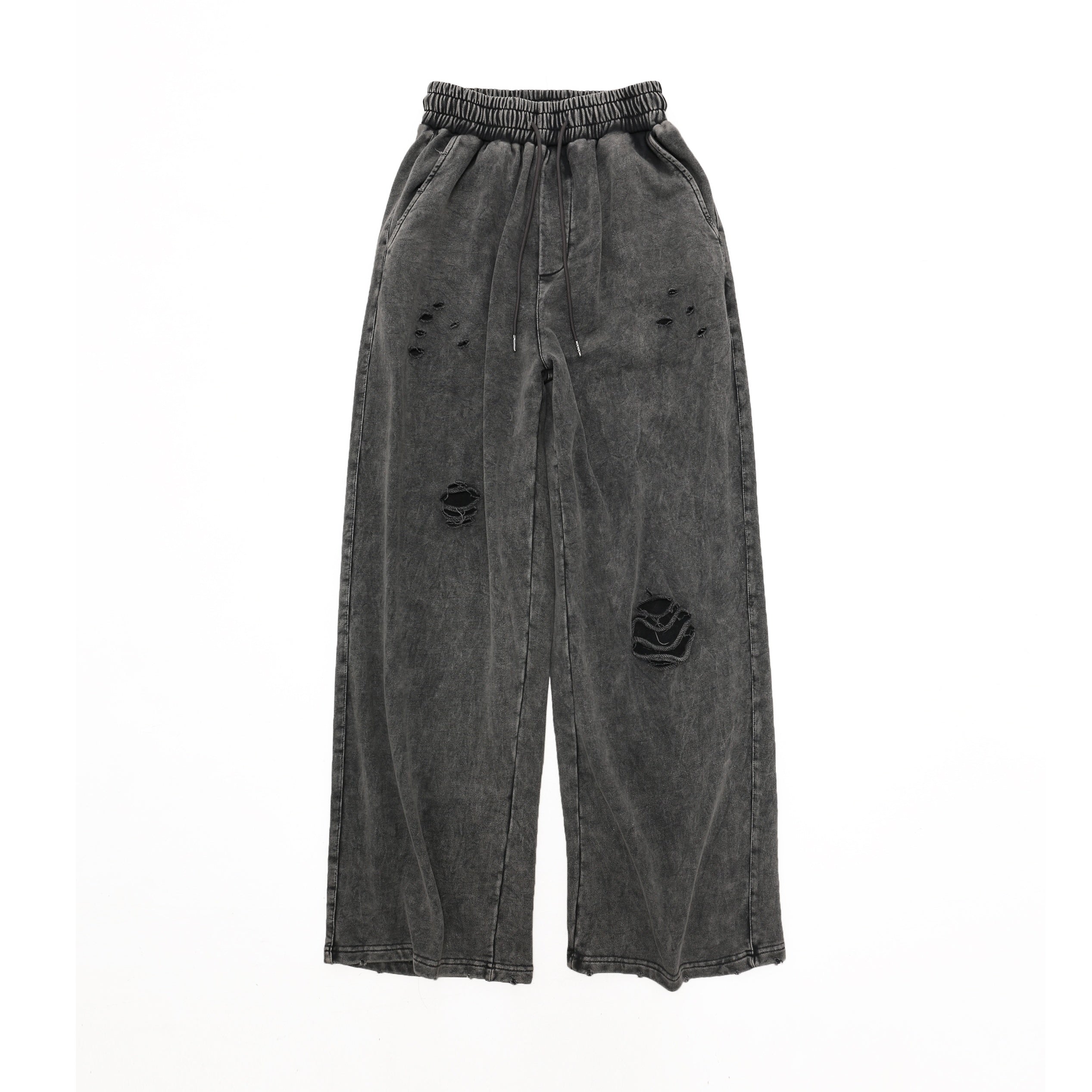 【上下別売り】Ripped Distressed Loose Fit Sweatpants MB7330
