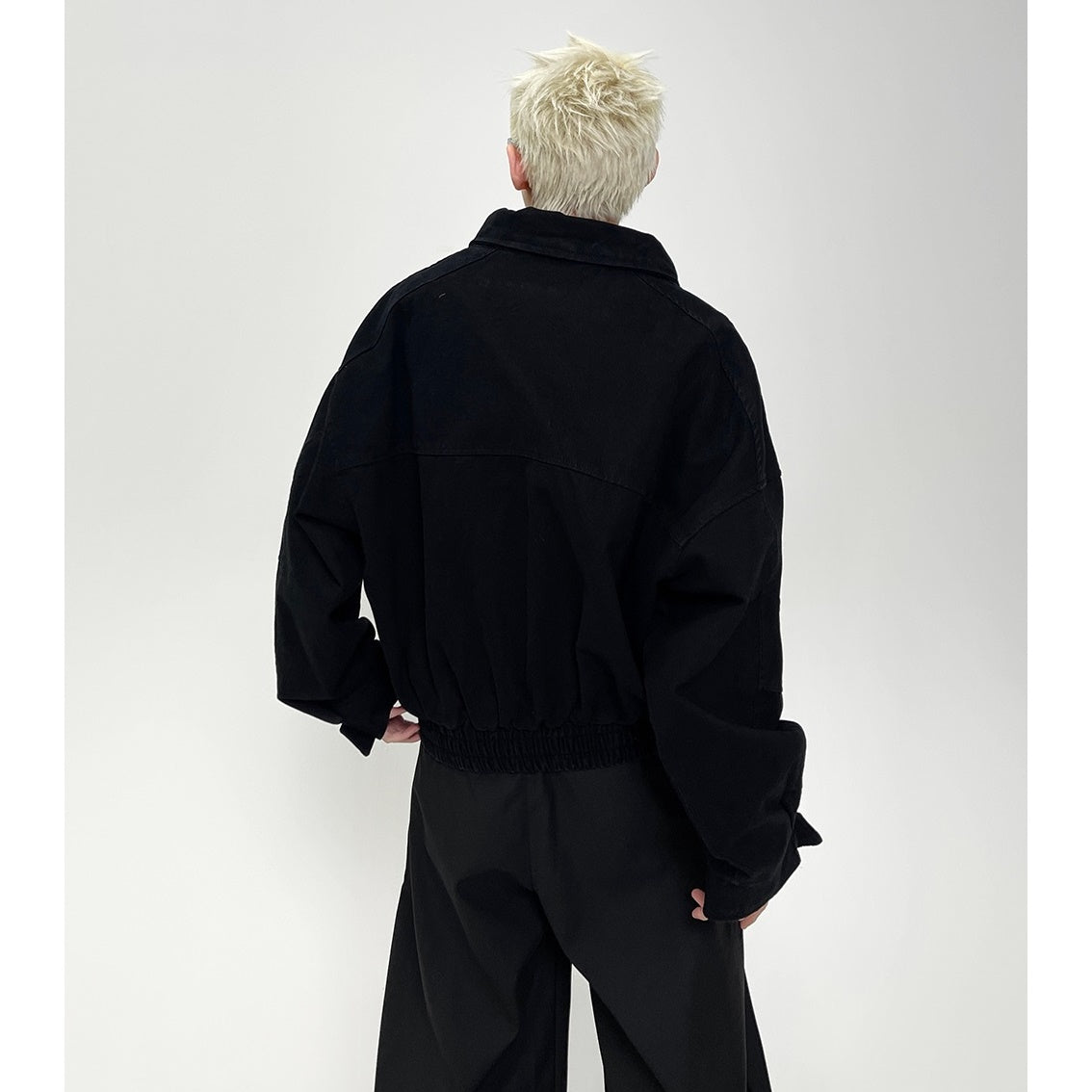 Heavy-duty Vintage Cropped Jacket EAT063