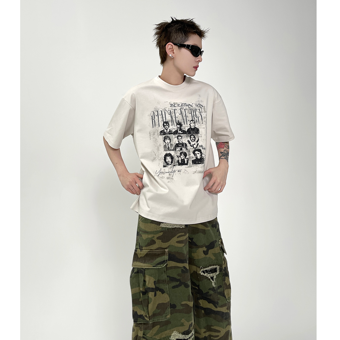 Character Print T-shirt EAT098