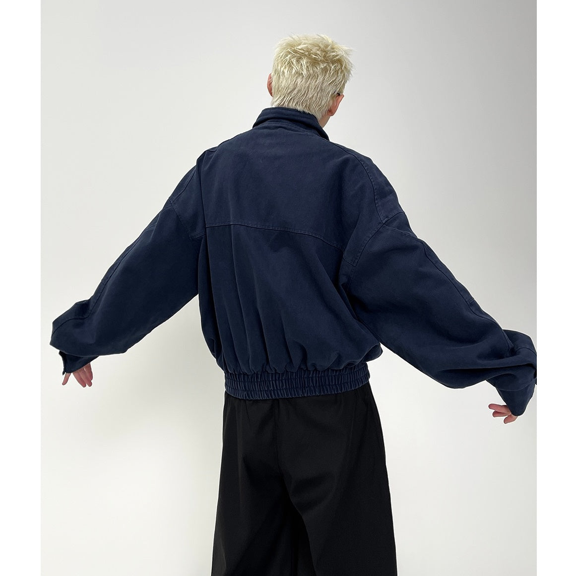 Heavy-duty Vintage Cropped Jacket EAT063