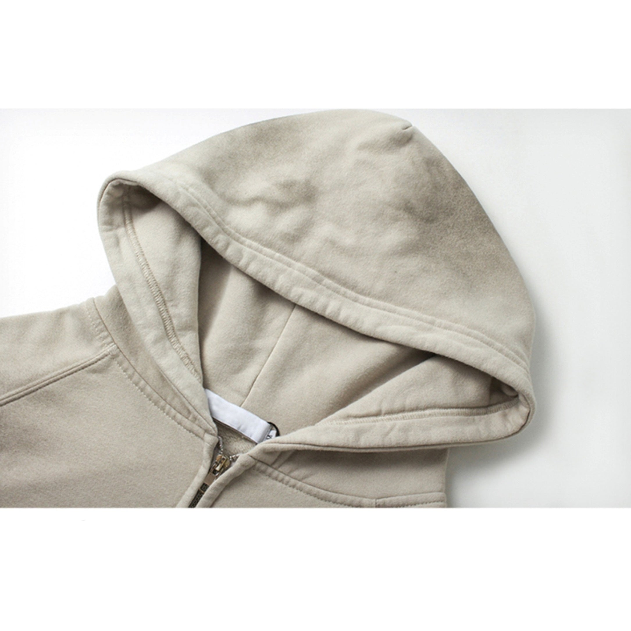 【上下別売り】Vintage Mud Dyed Distressed ZIP-Up Hooded Sweat MR027