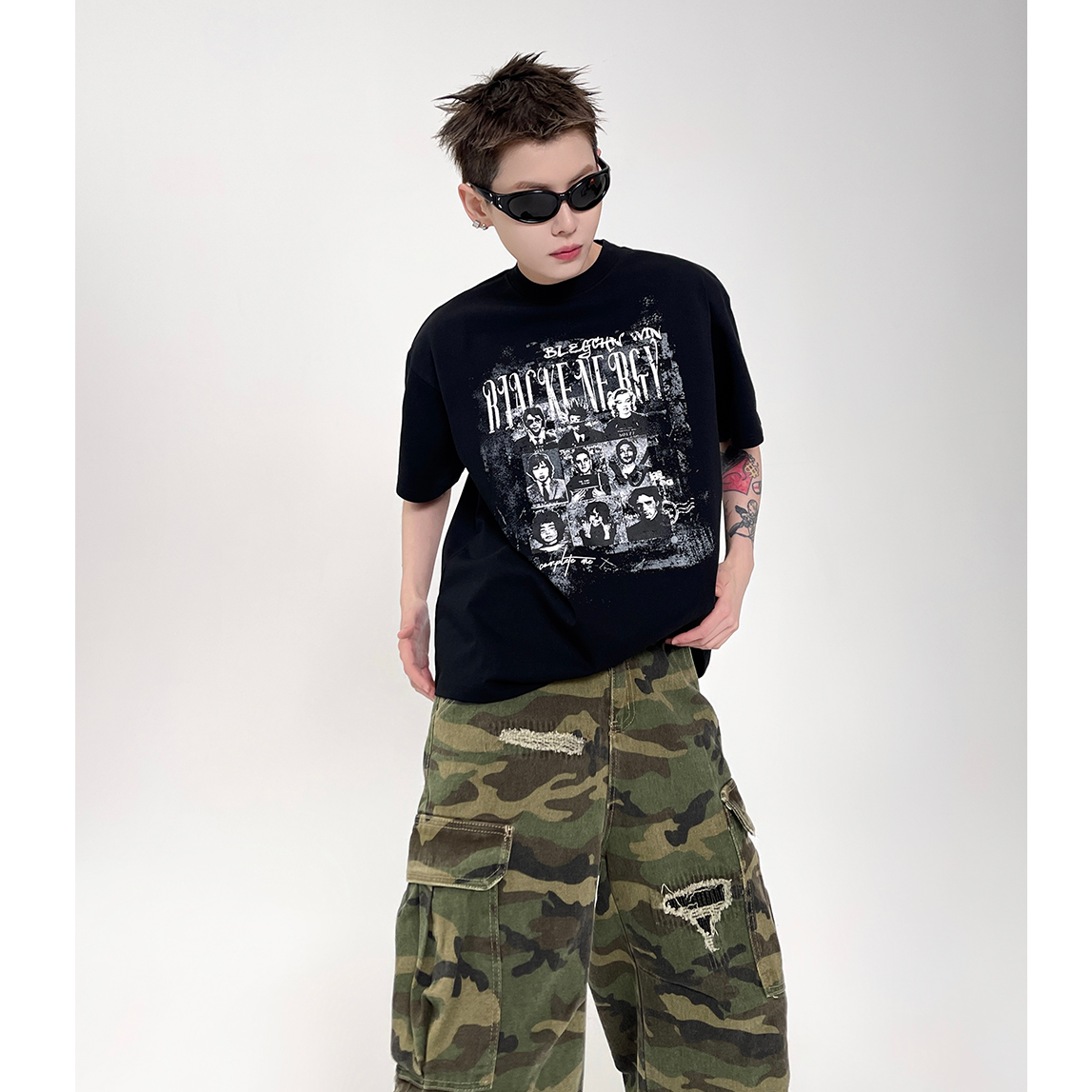 Character Print T-shirt EAT098