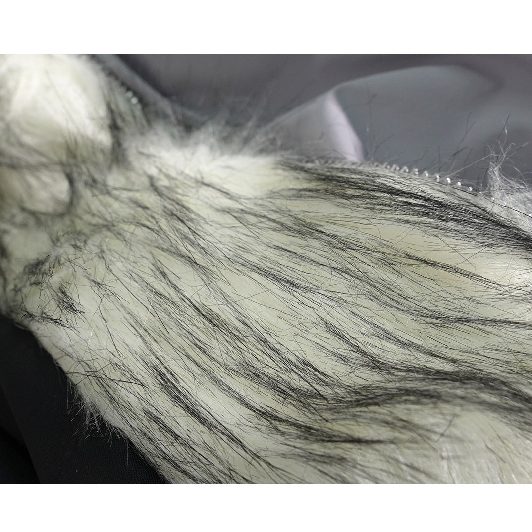 Fur Stitch Hooded Padded Jacket UU7022