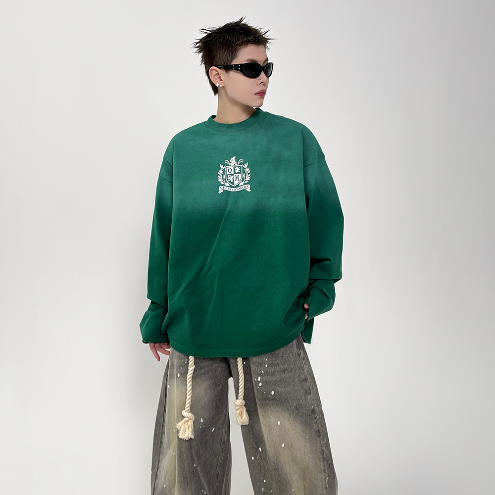 Gradient Wash Printed T-Shirt EAT081